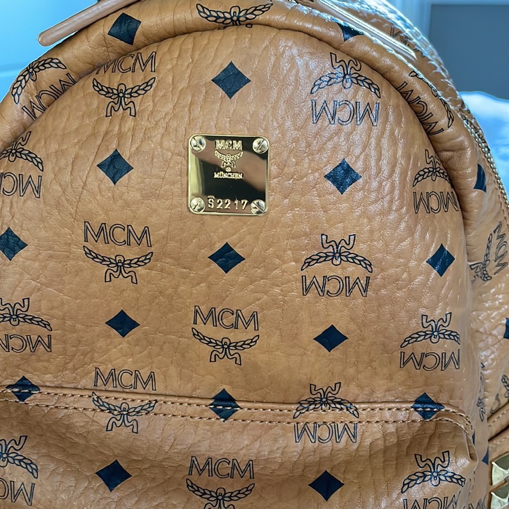 Mcm Stark Side Studs Backpack - image 4